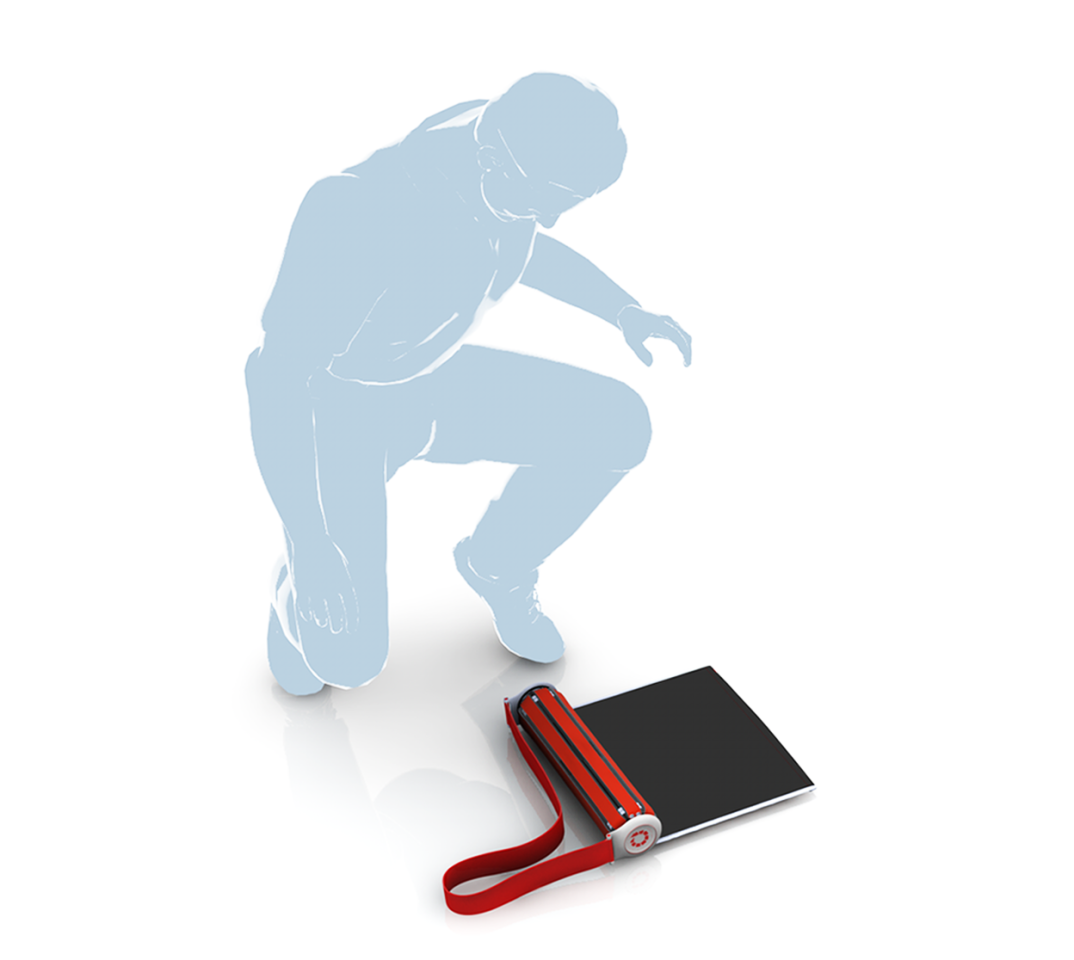 The device is rolled out flat before transforming the display into a monitor, tablet or notebook