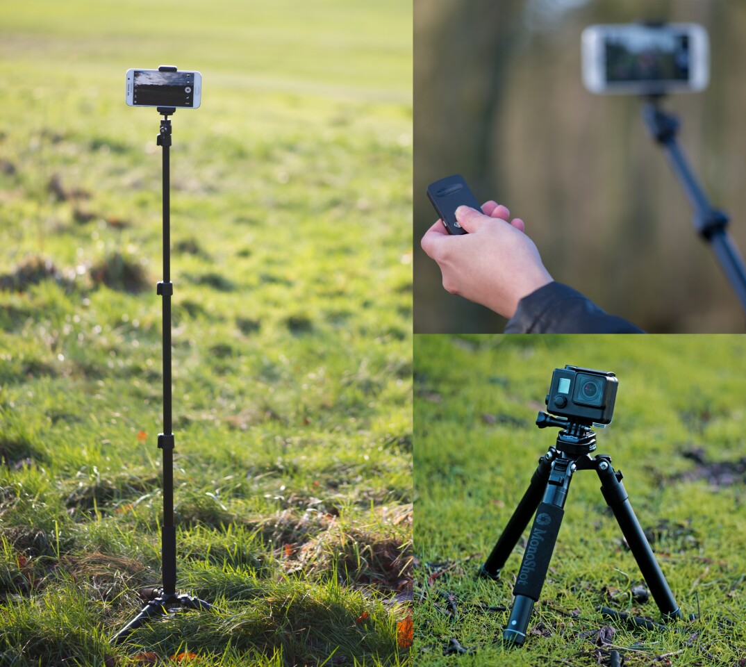 The MonoShot can be used in a number of different ways