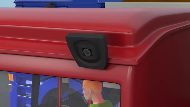 A side-mounted camera could act as an early warning system for drivers, further increasing visibility around the vehicle