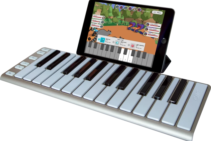 MeloQuest aims to keep young learners engaged by turning piano lessons into adventure gaming