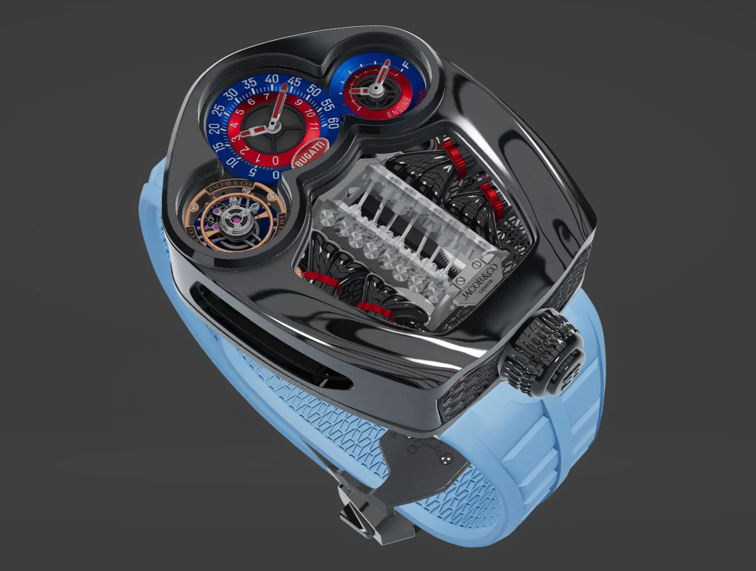 Using the Jacob & Co. "build your watch" tool on its website, this is what I came up with if I had $340,000 burning a hole in my pocket