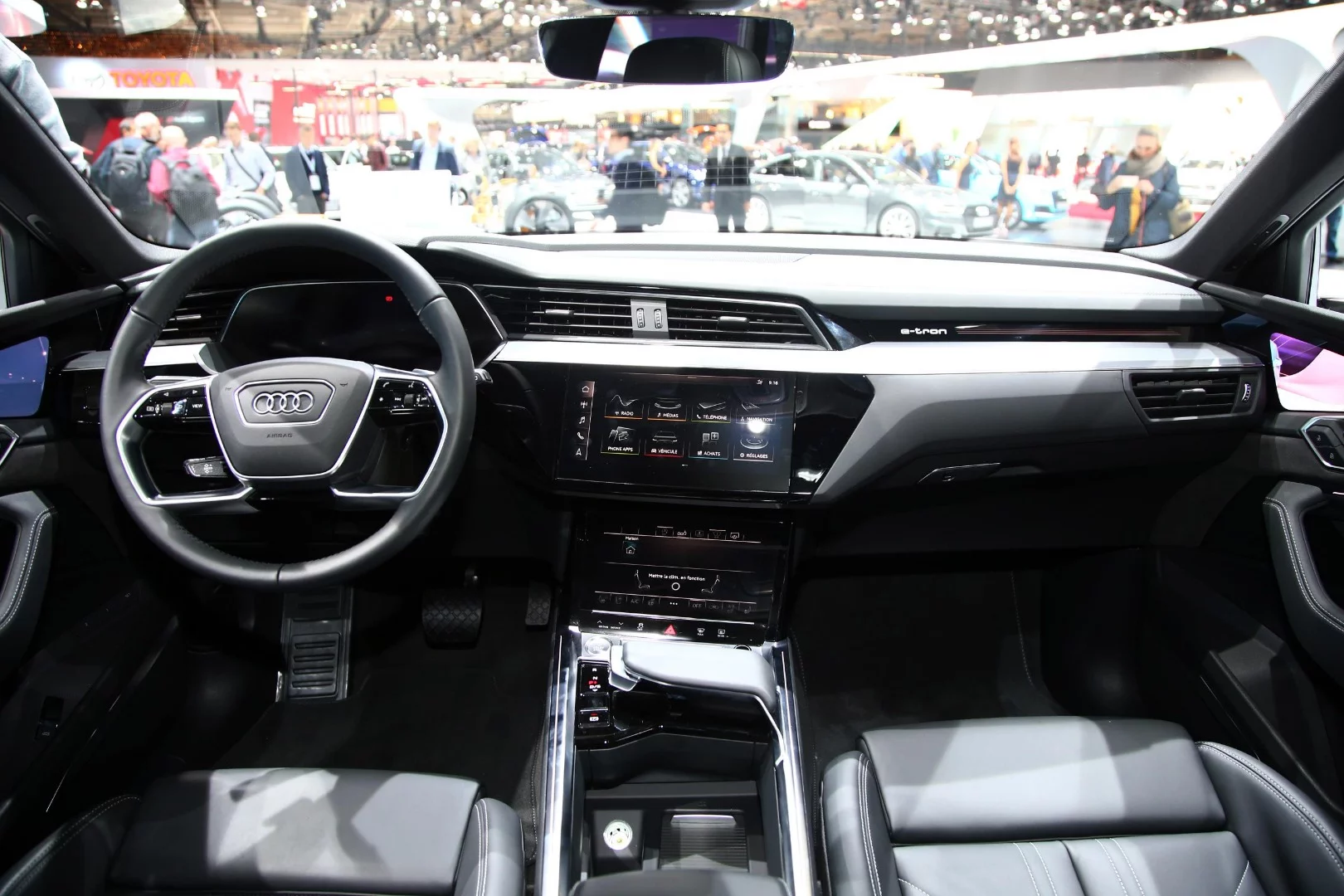Inside the Audi e-tron