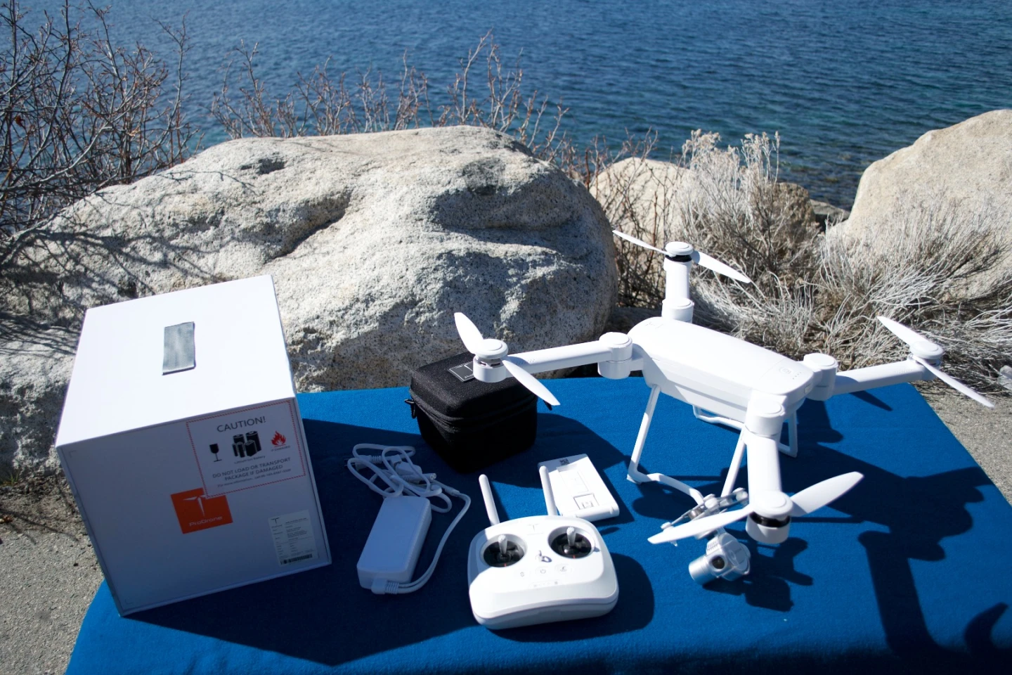 ProDrone Byrd Standard, with everything in the box