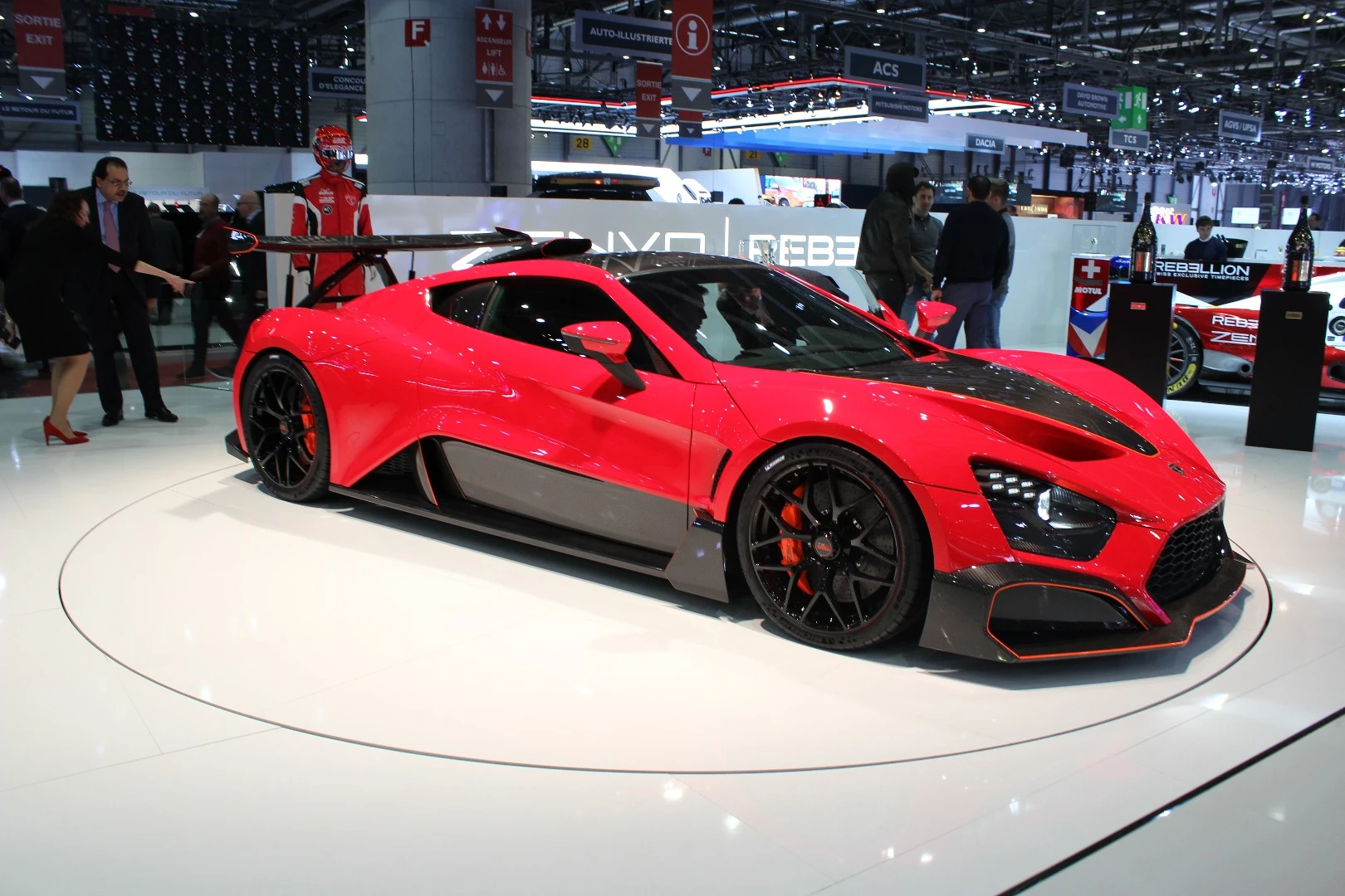 Zenvo TSR-S: top speed limited to 202 mph