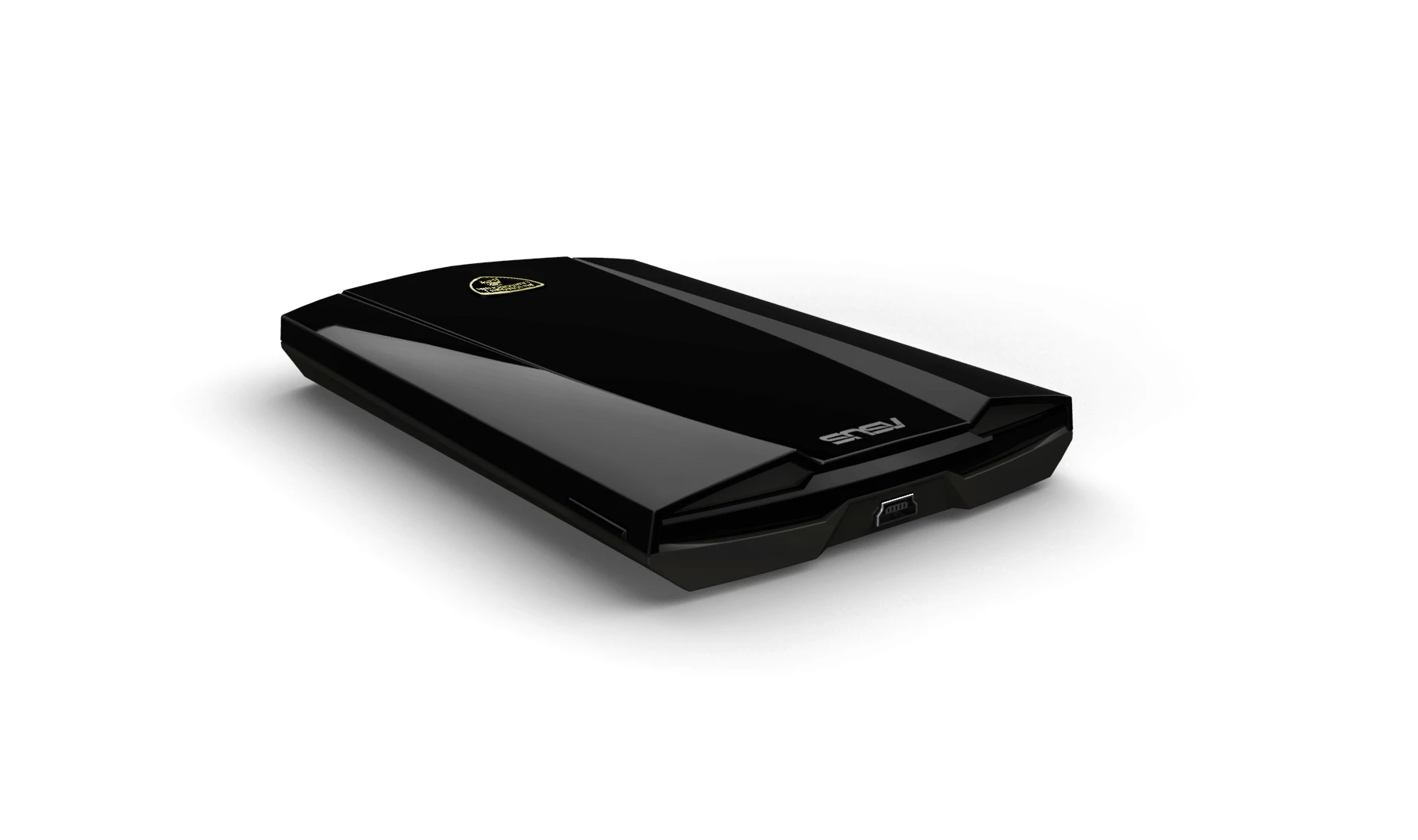 The sporty-looking curves of the new Lamborghini External HDD from ASUS hint at the USB 3.0 and 7200RPM power-house under the hood