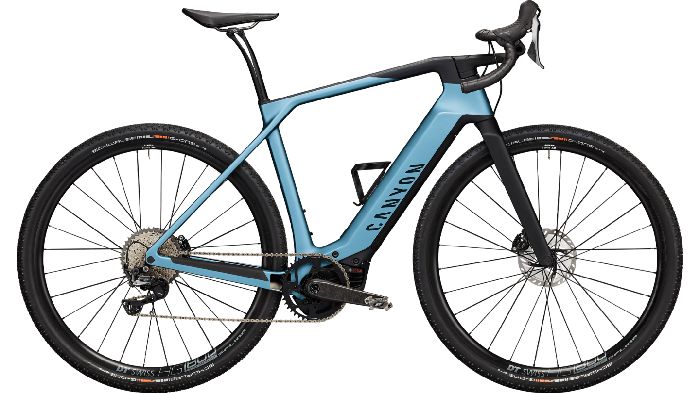 Canyon's Grail:ON is a lightweight, versatile gravel ebike