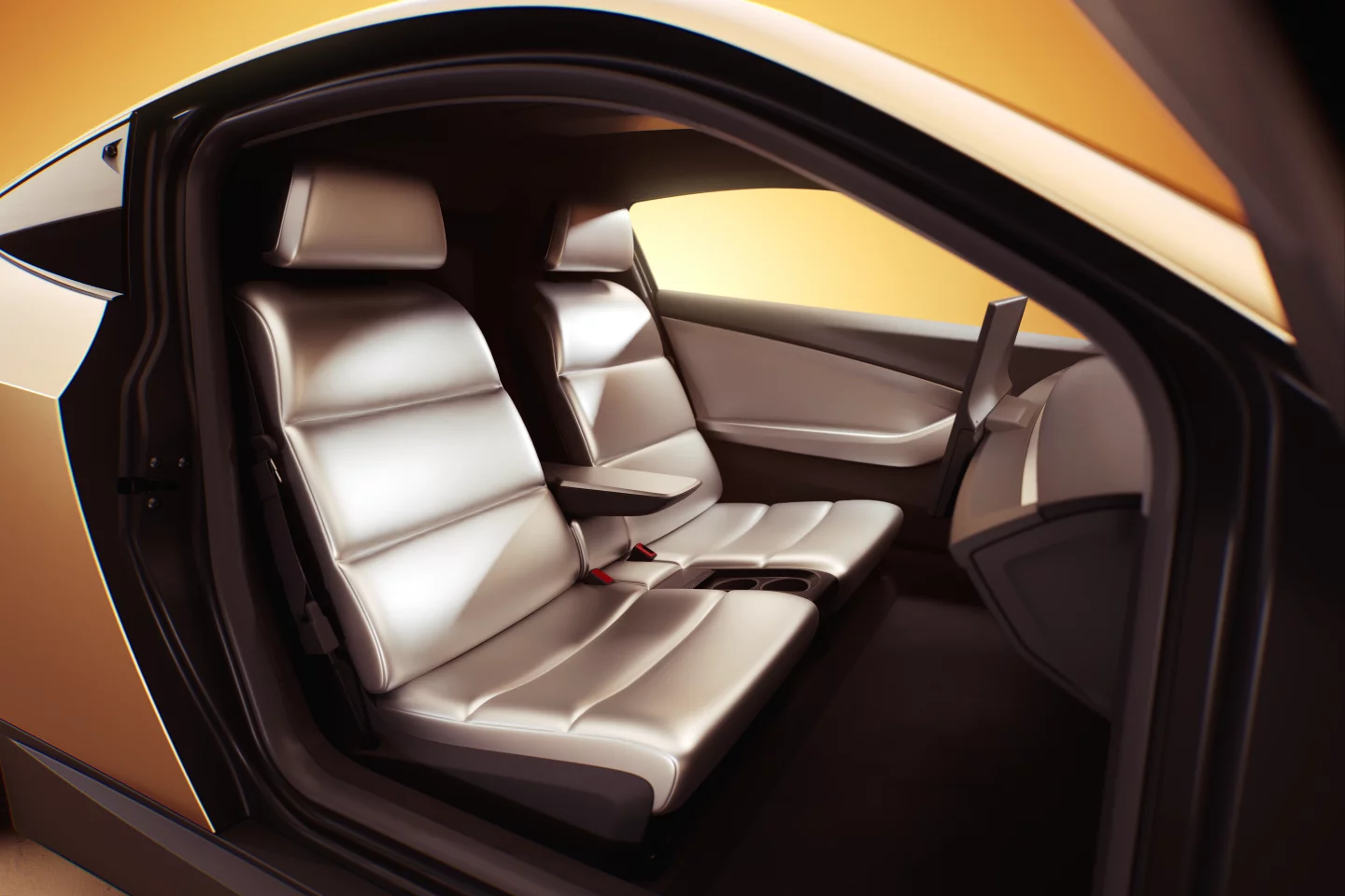 The Cybercab will be a front-wheel drive, as opposed to a rear-wheel or all-wheel drive on most Tesla models