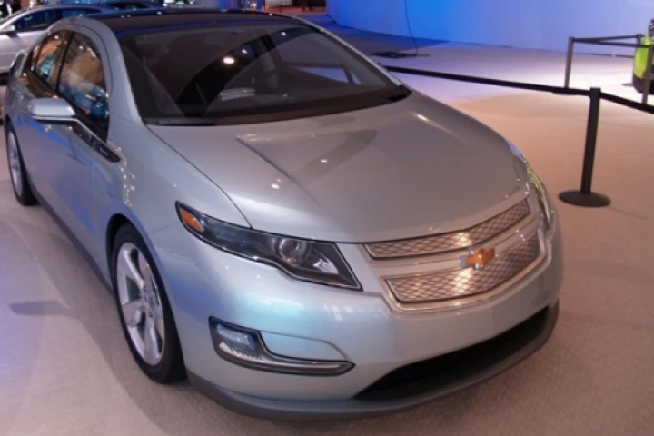 Chevrolet Volt at the 2009 NAIASPhoto: Noel McKeegan/Gizmag