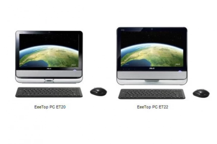 The new ET20 and ET22 series of EeeTop all-in-one PC's from ASUS