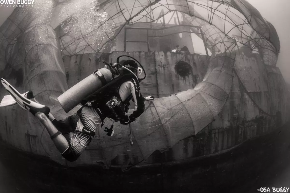 The artificial reef is designed to also act as a diving tourism destination to raise money for BVI environmental causes