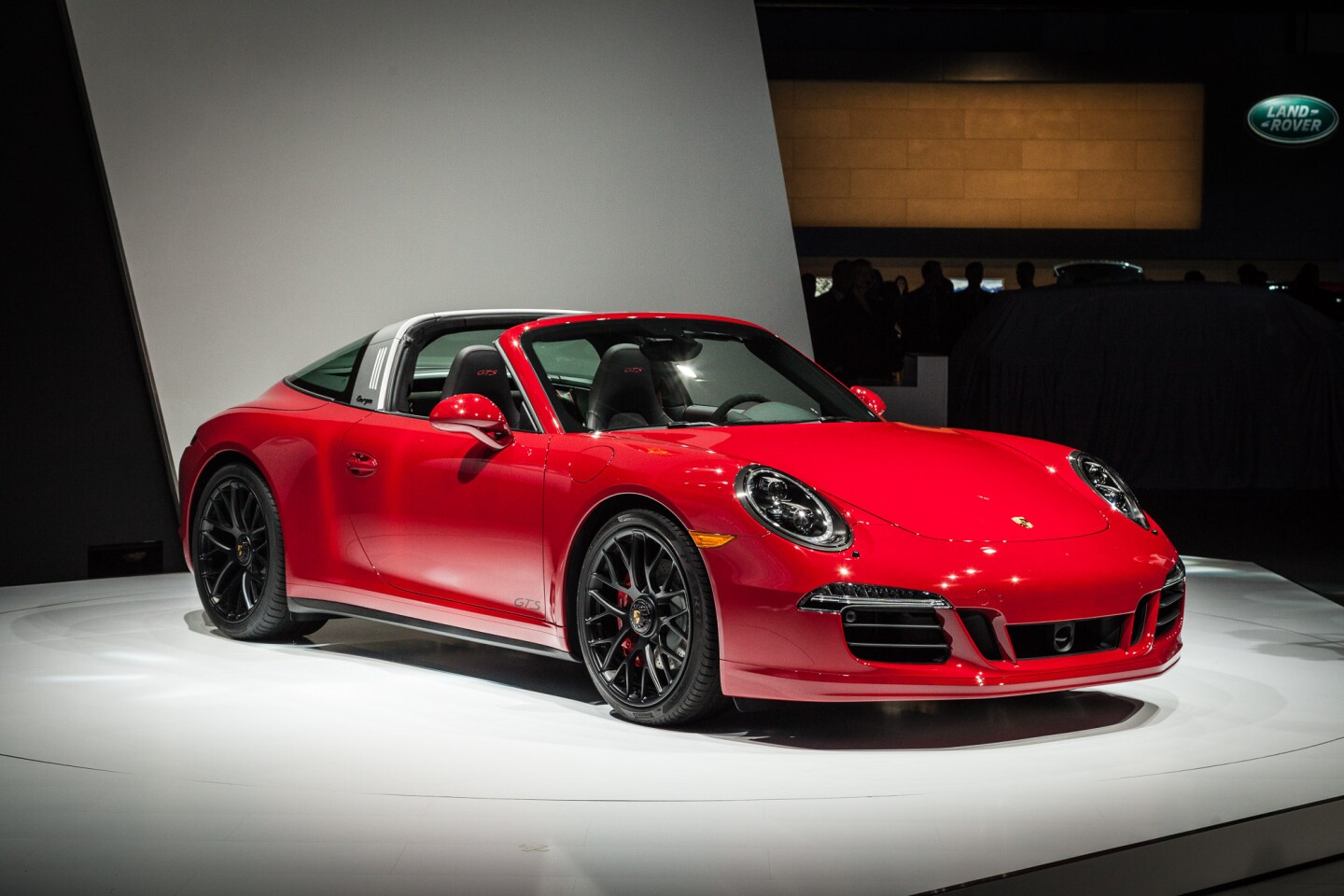 The Porsche 911 Targa 4 GTS made its world premiere at NAIAS 2015 (Photo: Loz Blain/Gizmag.com)