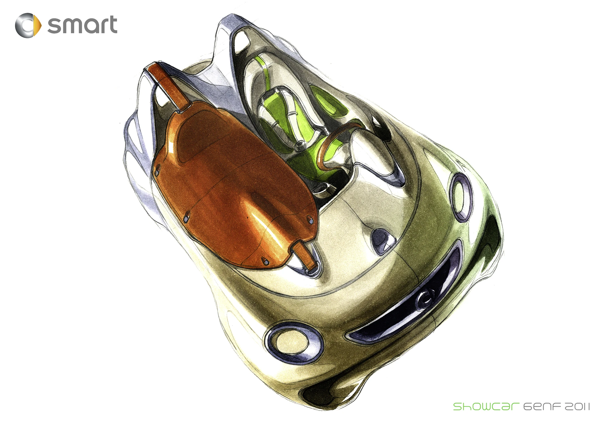 Original smart forspeed design sketch