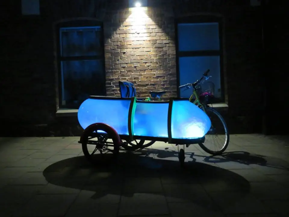 If buyers go for the internal lighting package, the SideBuddy will be hard to miss in the dark