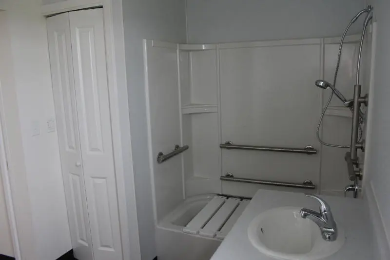 Inside the bathroom