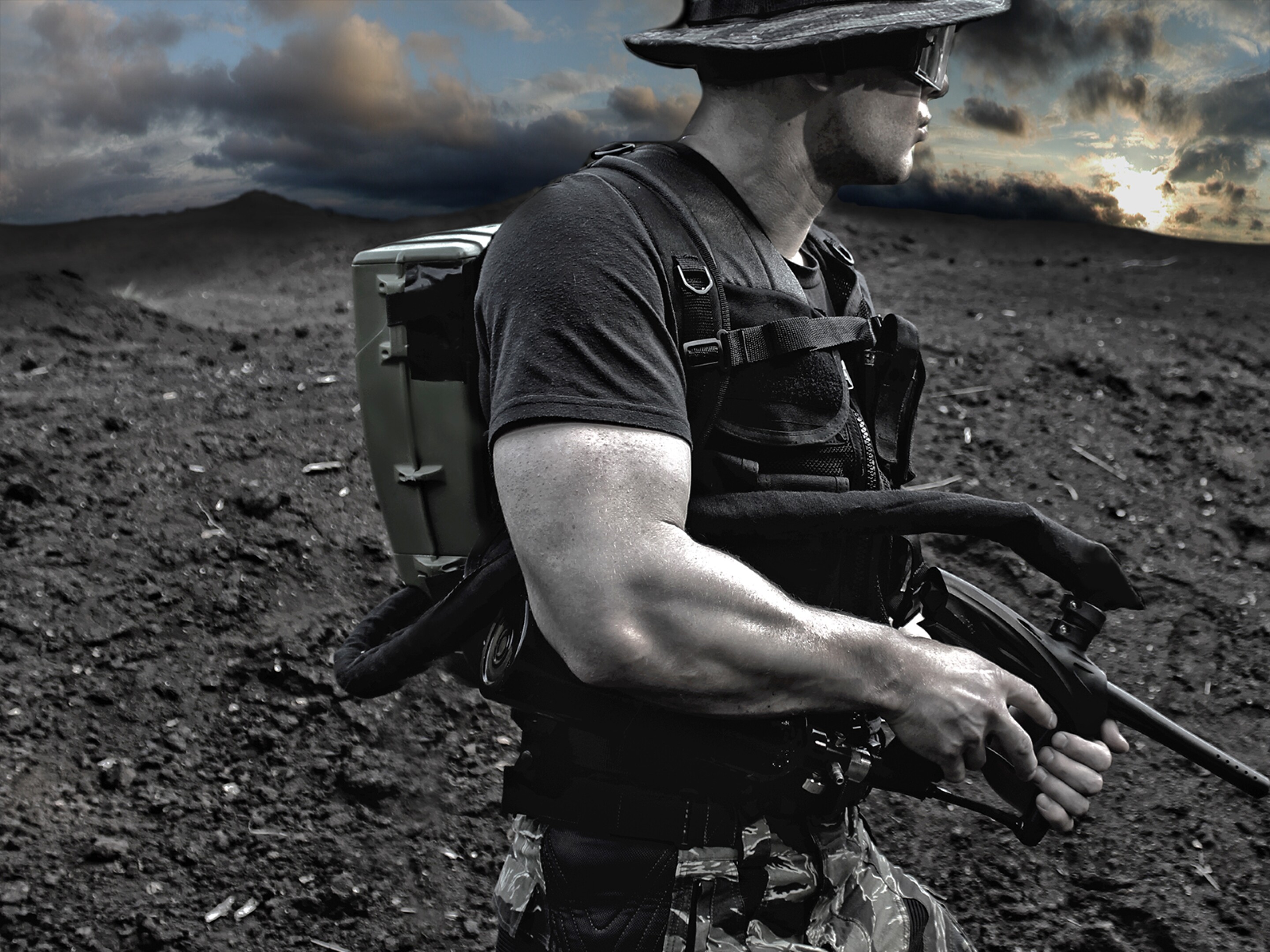 The Strikeloader Fastloading ammo backpack could be a paintball game