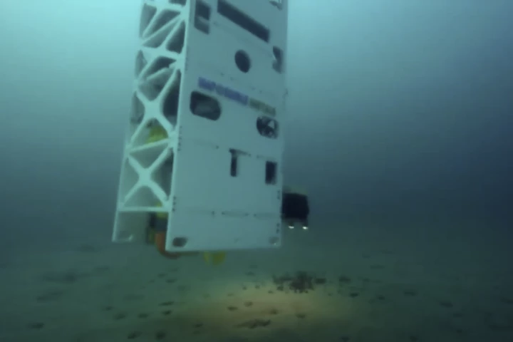 Impossible Metals Eureka 1: a proof of concept prototype of a super-careful way of extracting vital metals from the ocean floor