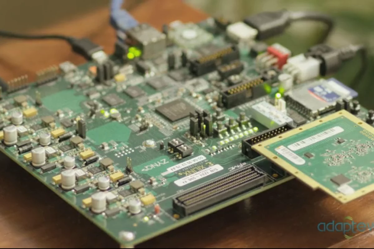 The Parallella prototype is larger than the forthcoming release model