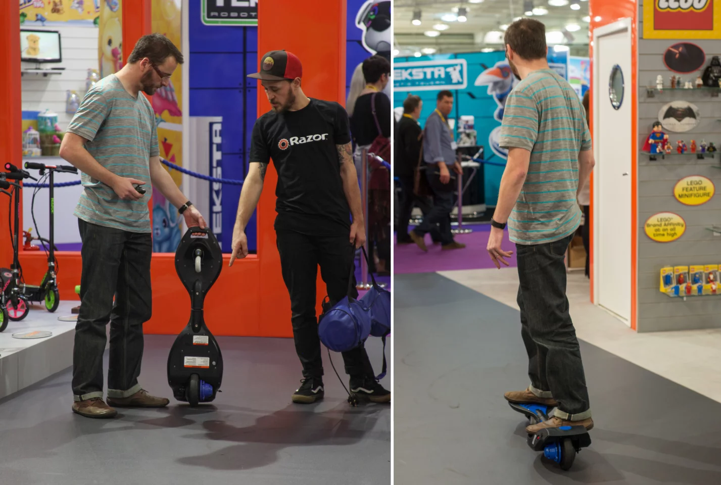 We try out the upcoming Razor RipStik Electric at the Toy Fair London