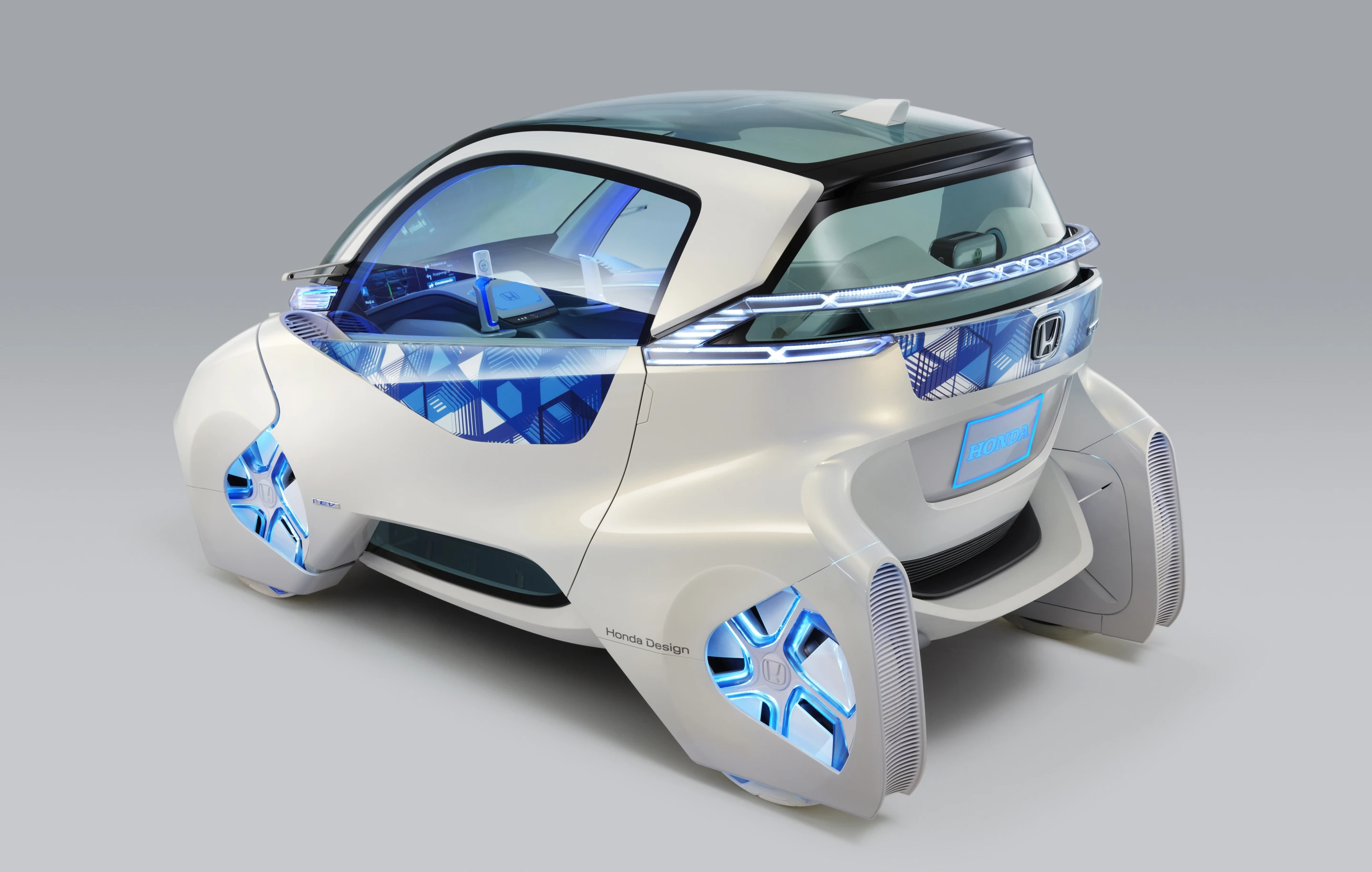 The original Micro Commuter Concept featured more radical styling