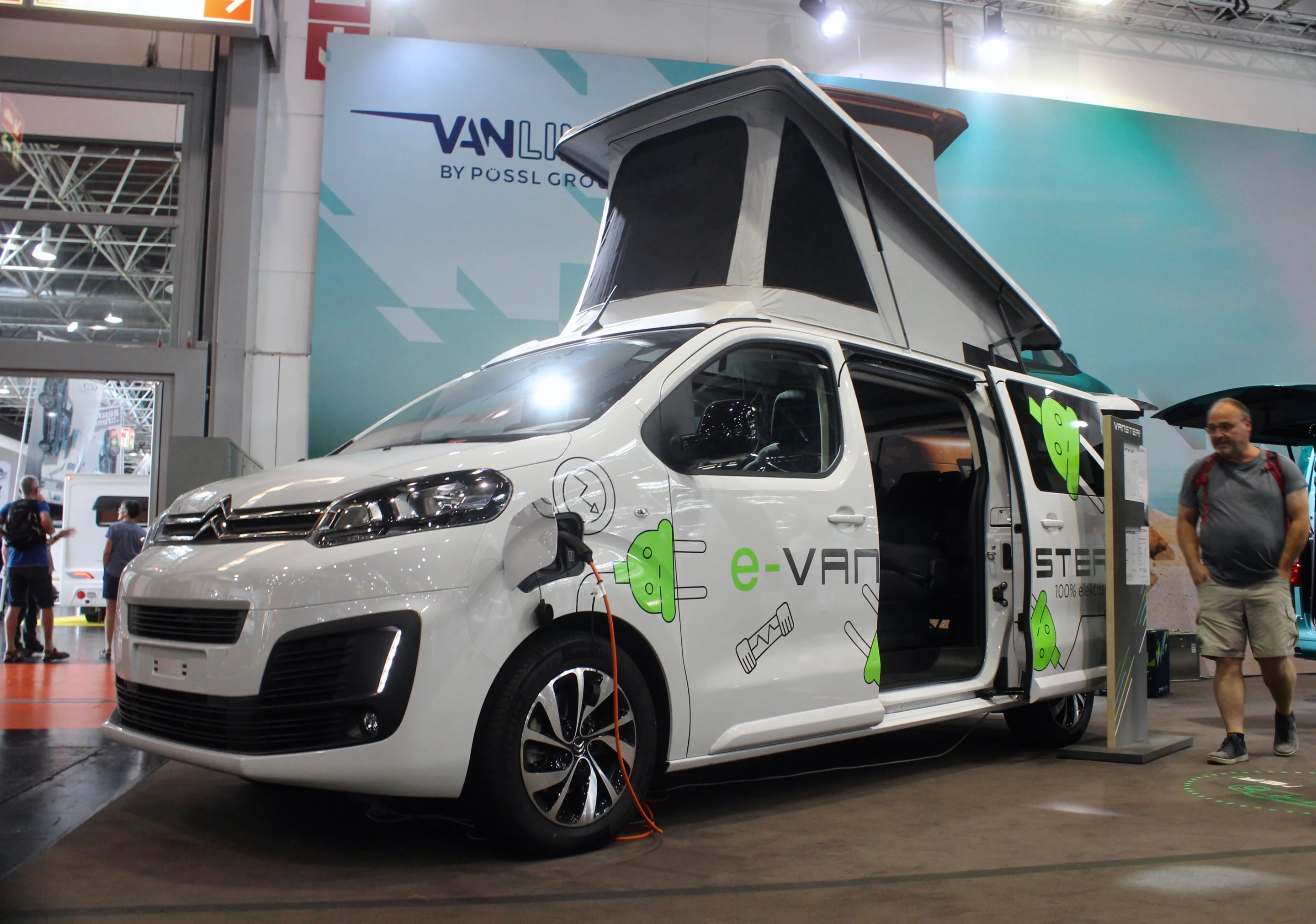 Pössl goes fully electric with the e-Vanster mini-camper van