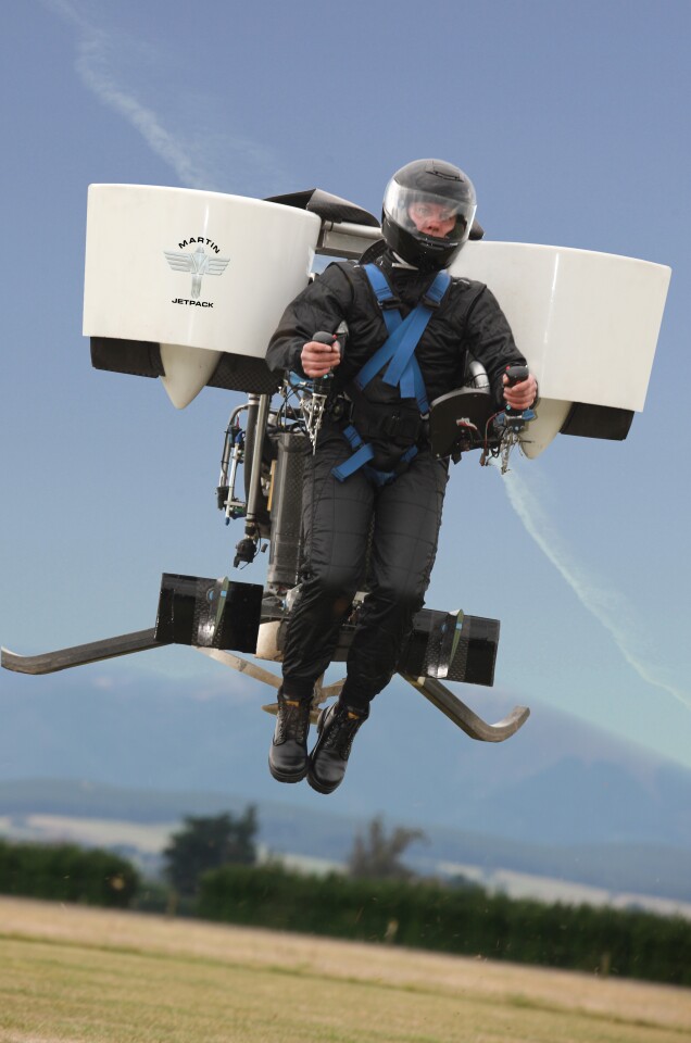 The Martin Aircraft jetpack