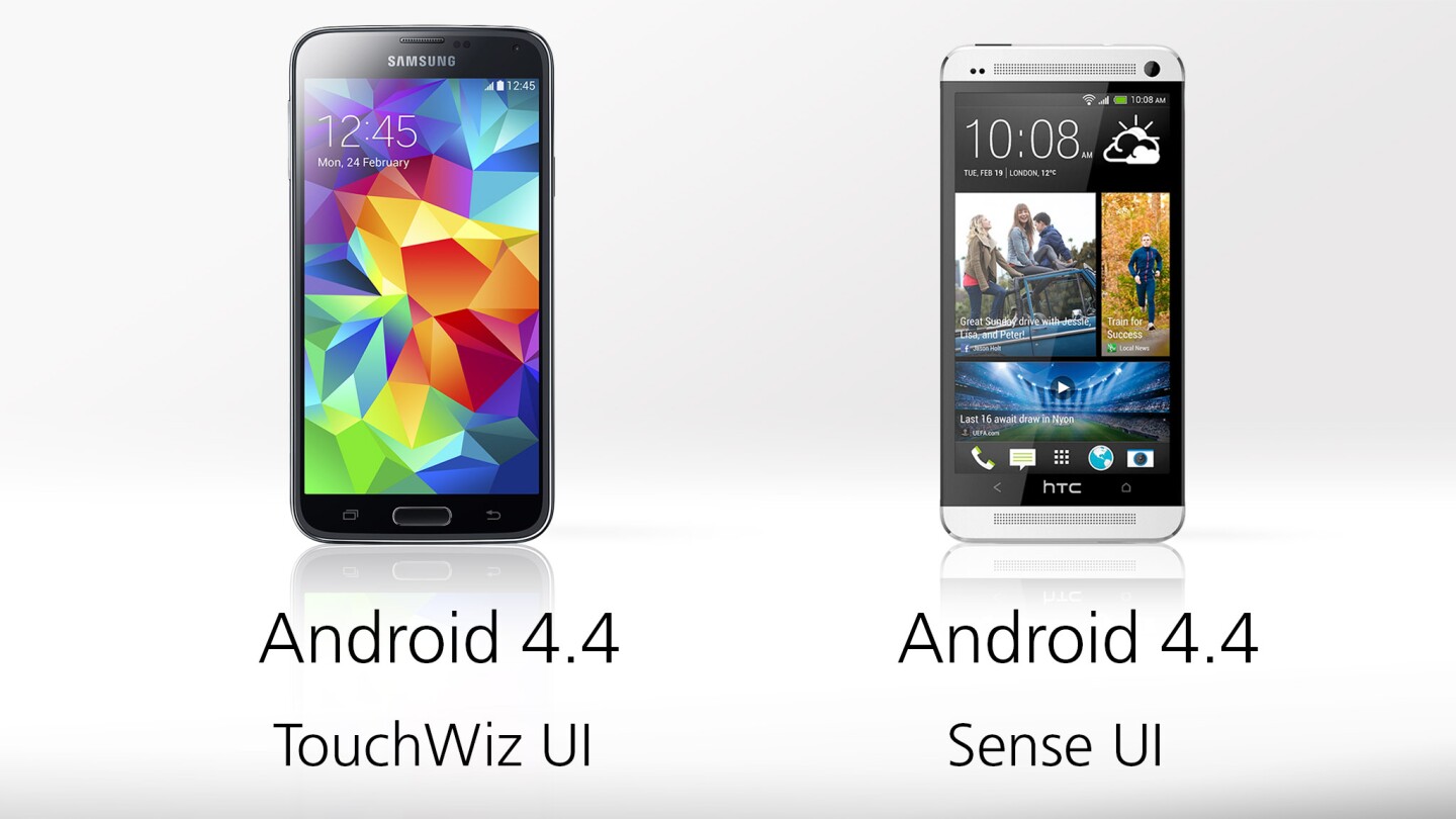 Your carrier might not have pushed the KitKat update to the One yet