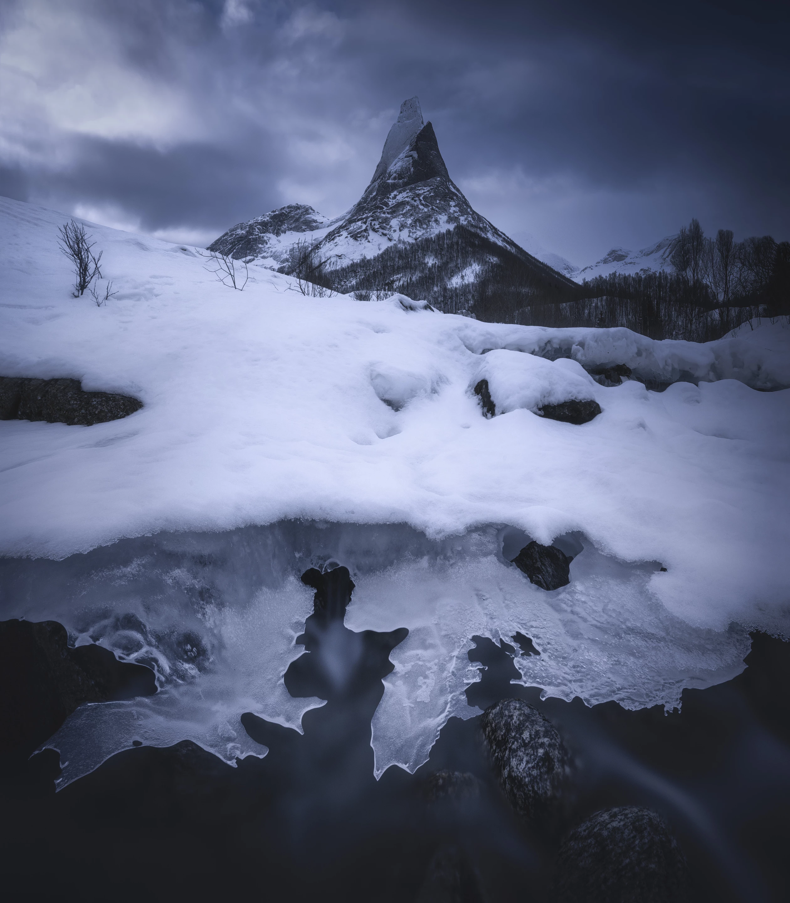 Snow & Ice Prize. Stetind, Nordland, Northern Norway