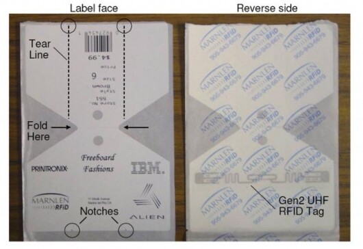 Privacy-enabled RFID labels for product tracking