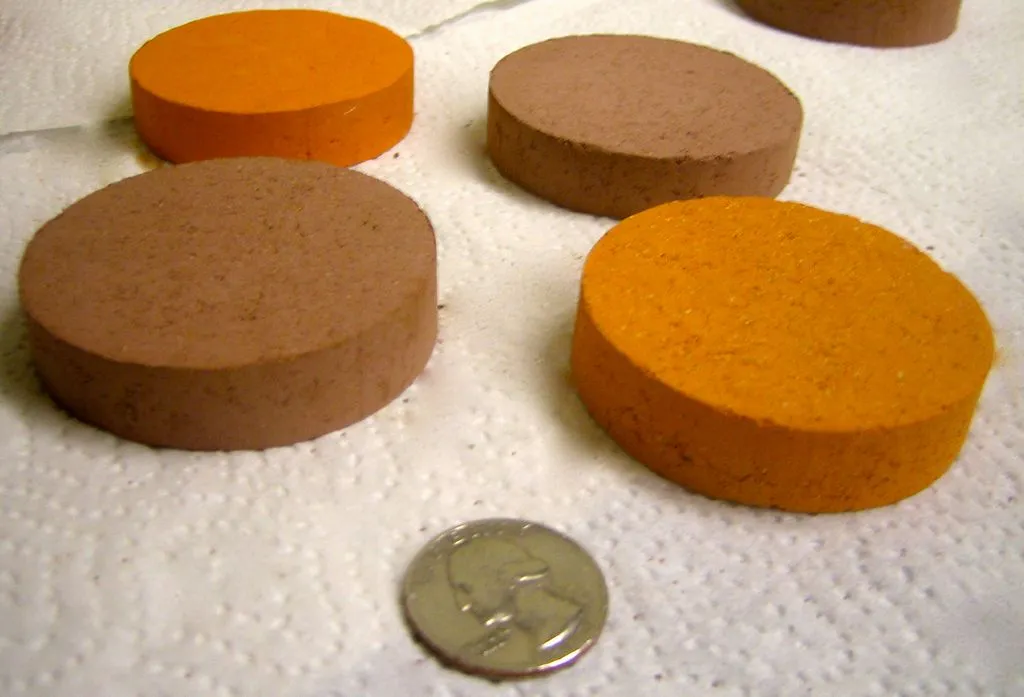 The MadiDrops are composed of the same materials as the filters, but take the form of tablets that are simply dropped into untreated water