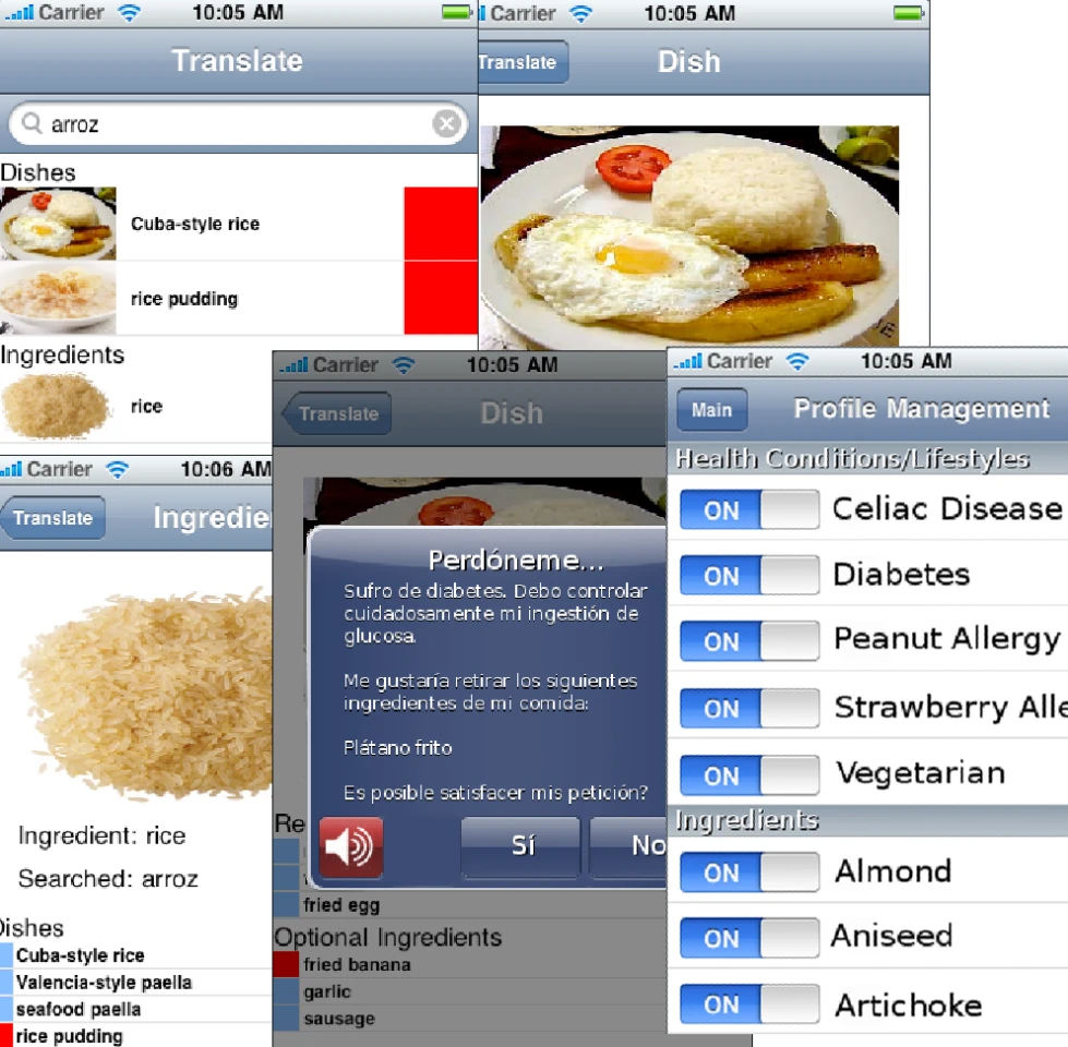 Purdue University has developed an app that translates the names of menu items for travelers, and provides information on the dishes