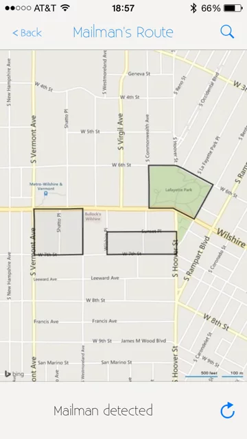 The Gates Mailbox system can plot letter carrier routes