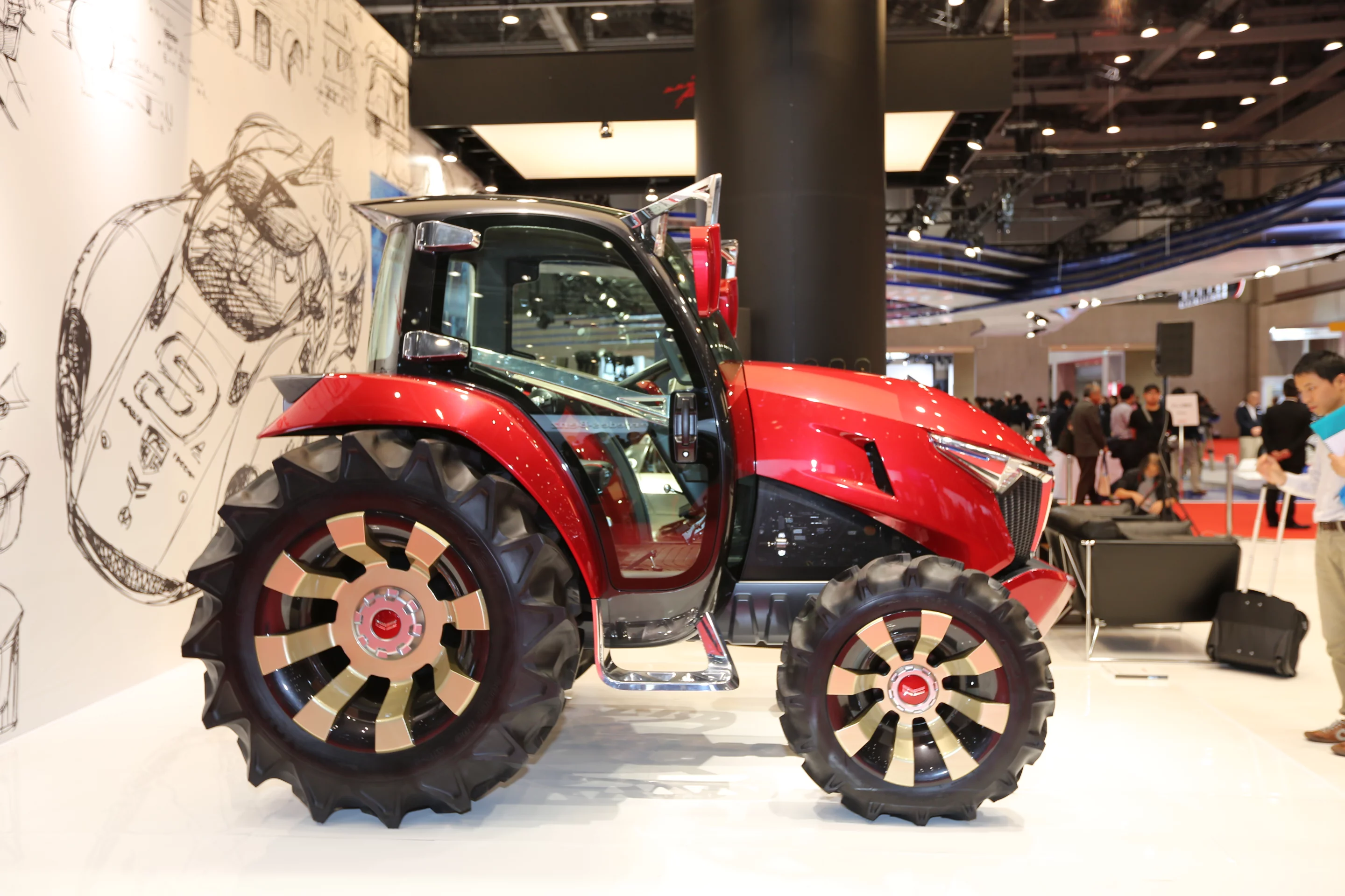 The Yanmar Y Concept YT01 Advanced Tractor