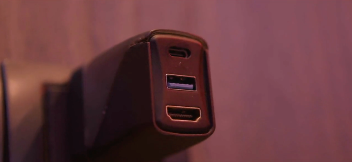 The Genki Covert Dock has USB-C, USB 3.1 and HDMI ports