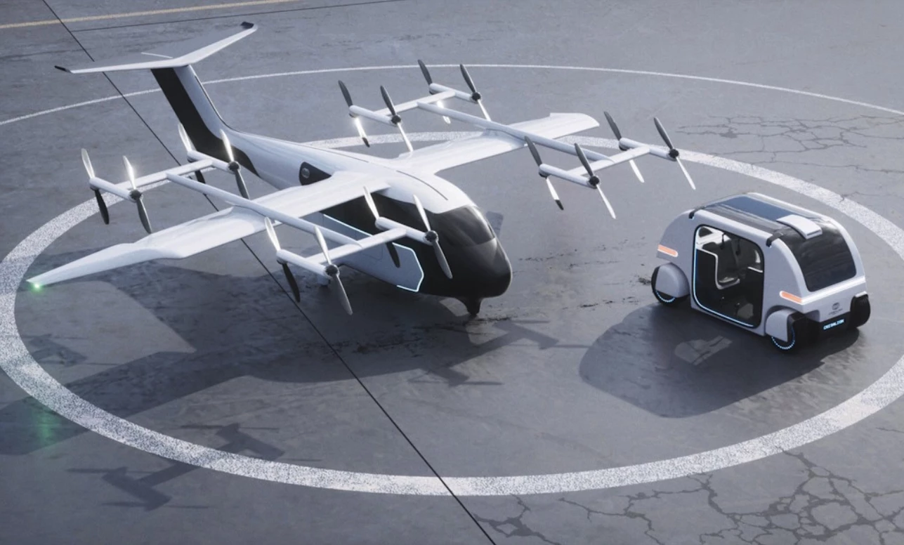The Integrity air taxi takes the FlyFree idea to another level