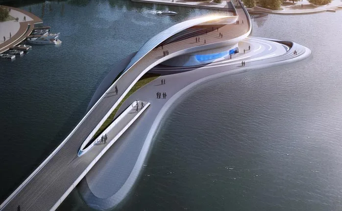 Construction plans will see the use of lightweight steel structures, light colored outer panel skins and polished timber detailing (image: L & A Design Group)