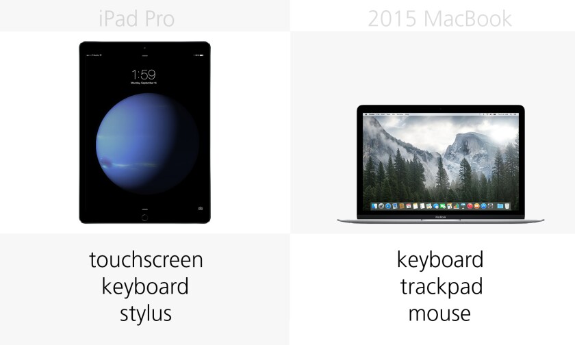 Input options
