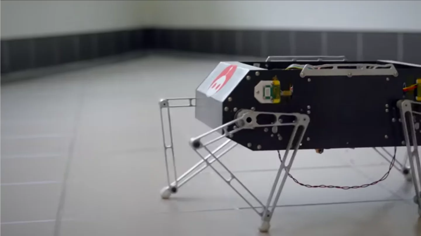 Move over Spot, there's a new four-legged flipping robot in town