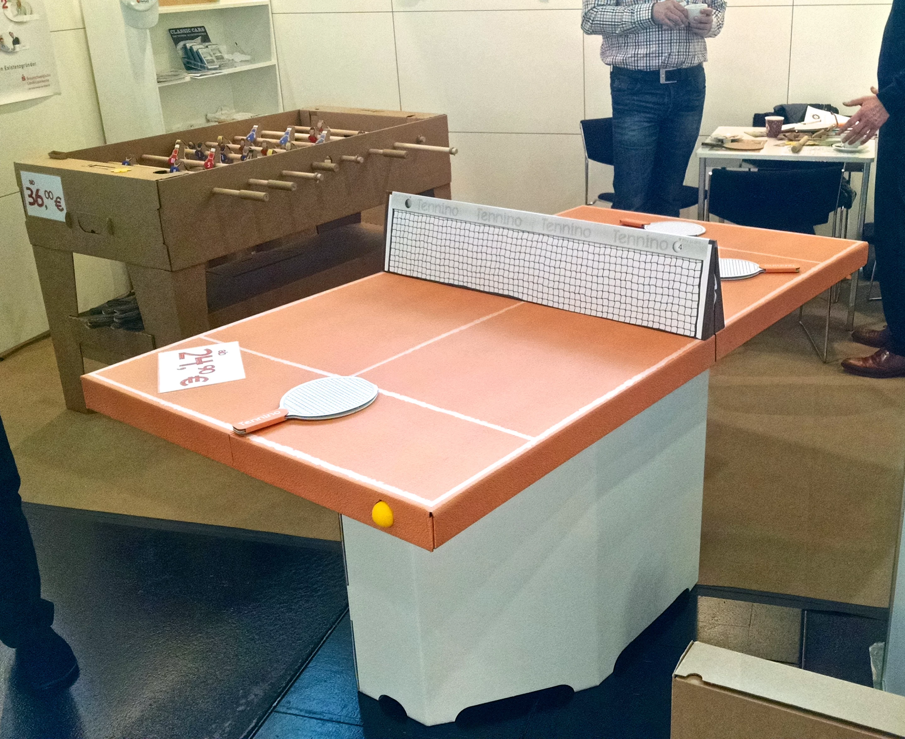 Kickpack has developed light, affordable cardboard versions of two timeless games (Photo: C.C. Weiss/Gizmag)