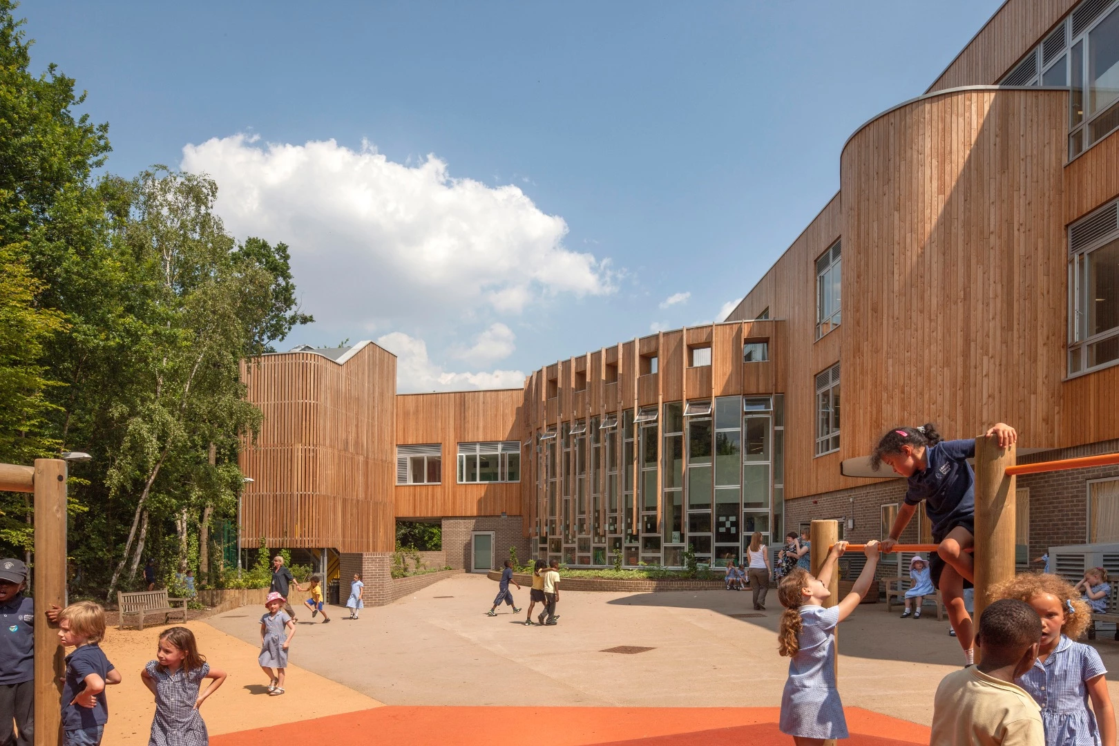 Ashmount Primary School, by Penoyre and Prasad