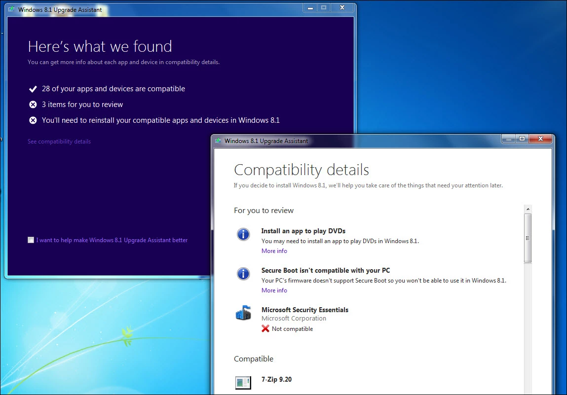 Windows Upgrade Assistant