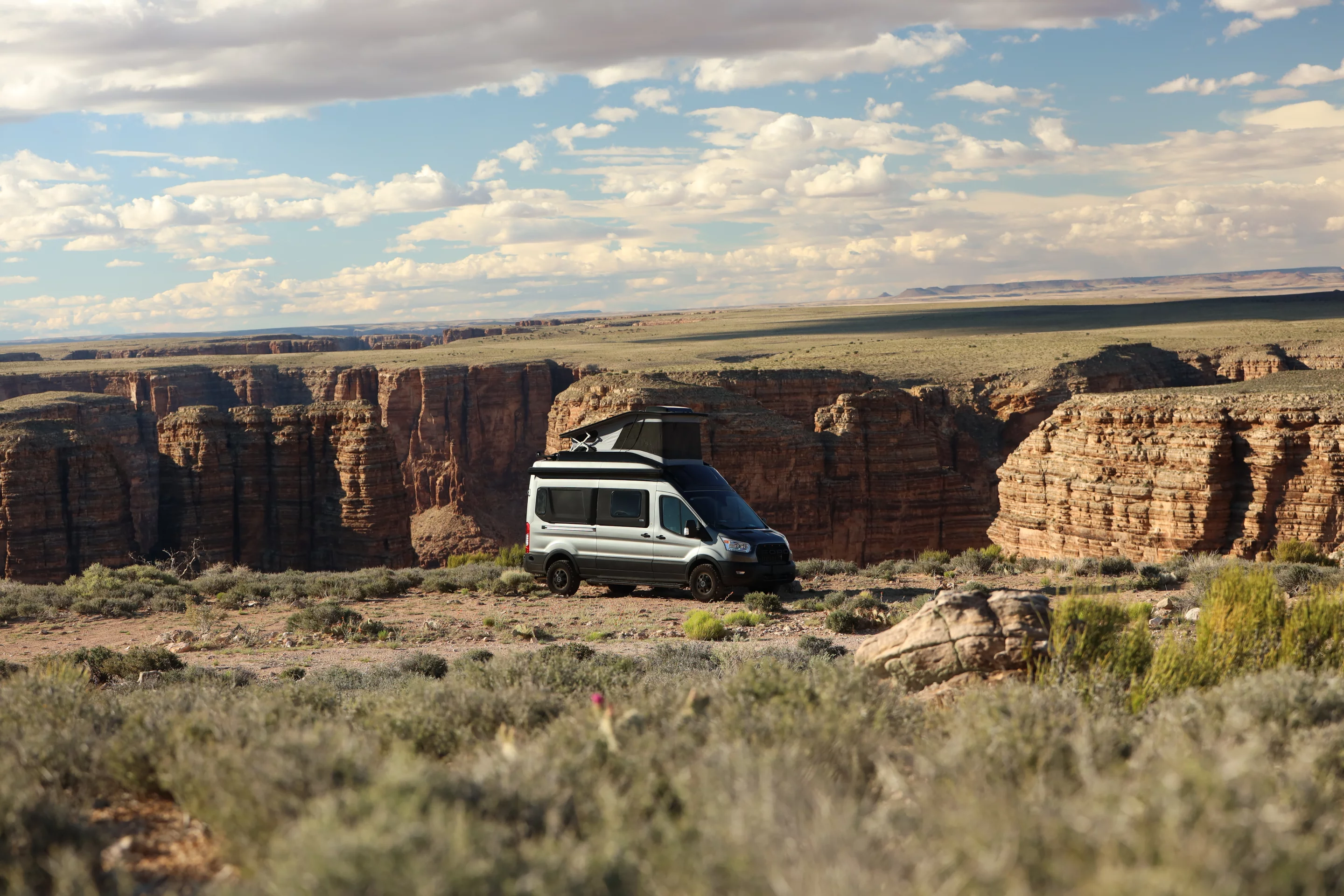 Roomy van, roomier country