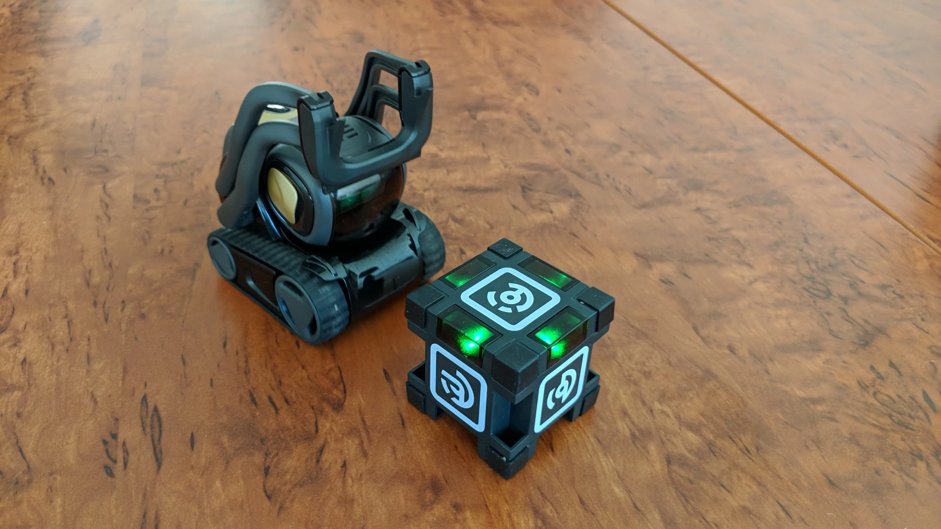Leave his cube out, and Vector will play with it of his own accord