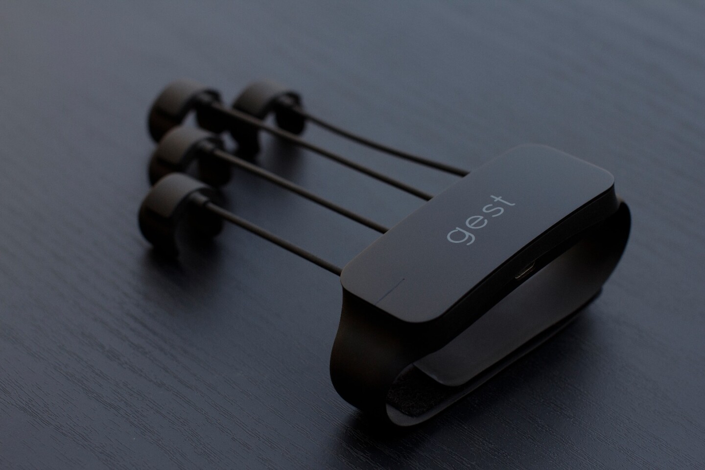 Gest glove has gesture control on hand