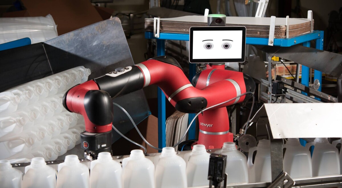 In 2016, Boston-based Rethink Robotics announced another model, the one-armed Sawyer robot