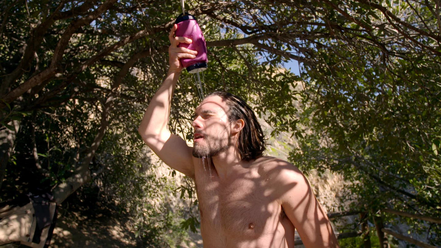 The MODL's Rinse Mod can be used for showering