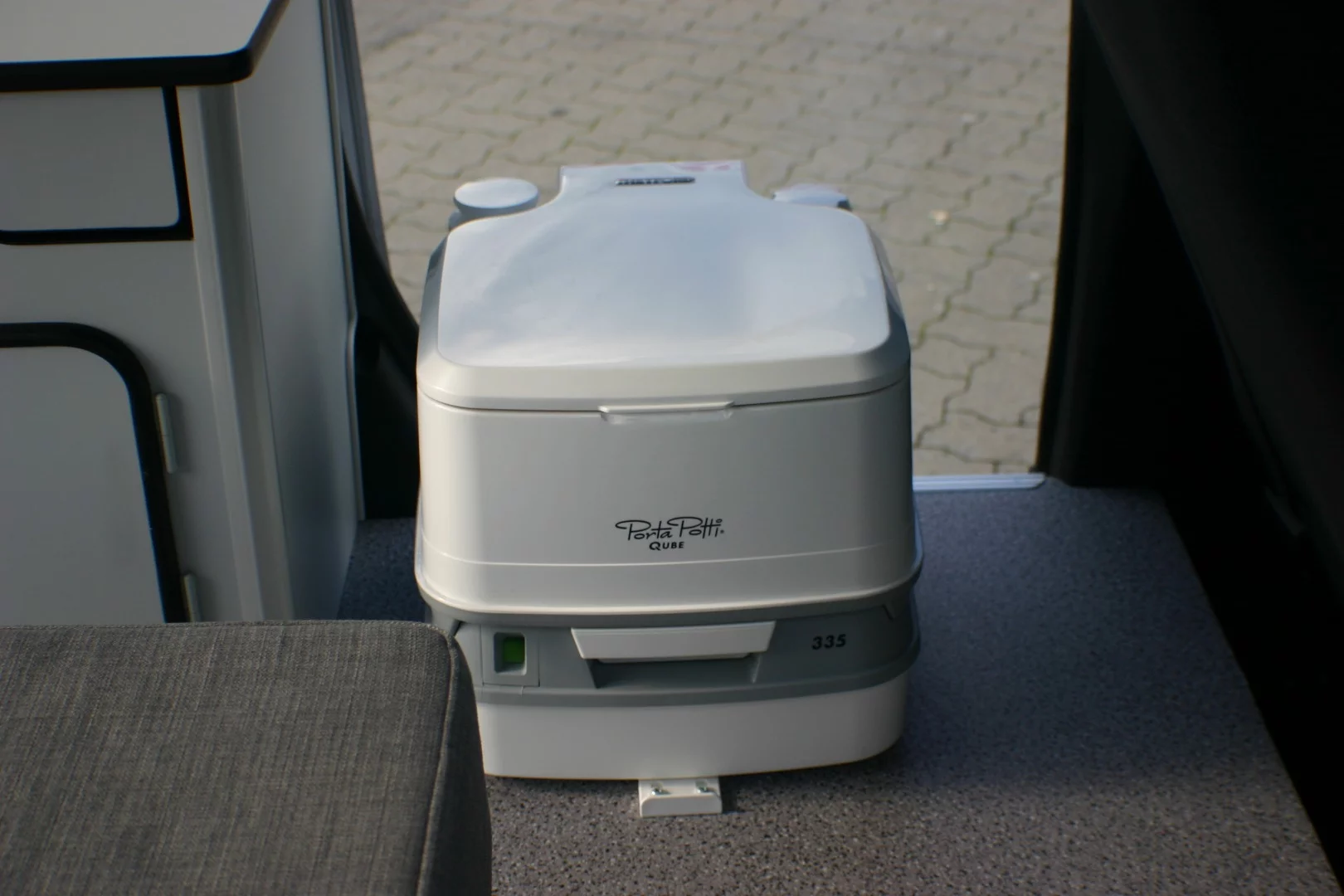 A full bathroom is out of the question, but Flexcamper helps you do your business