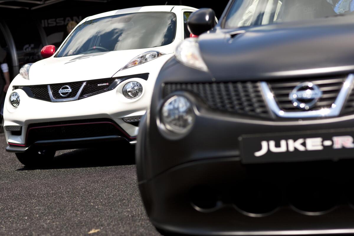 The Juke Nismo and its big brother the Juke-R