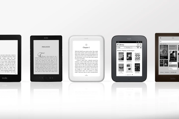 Gizmag breaks down the top e-readers of the 2013 shopping season