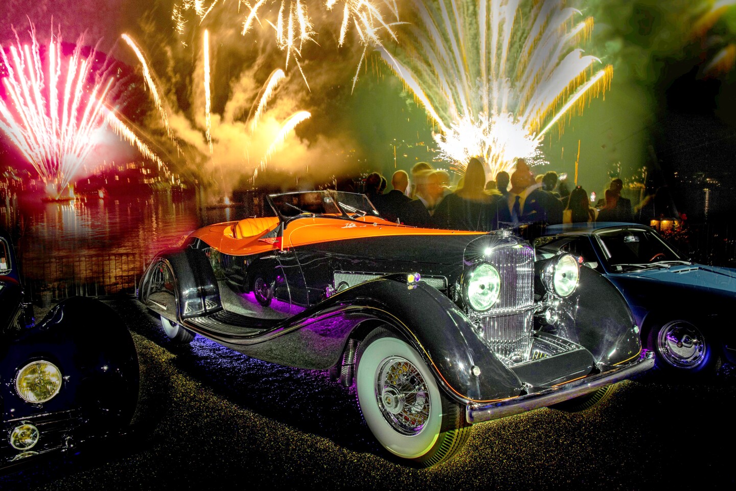 In winning the Trofeo BMW Group for Best of Show at Concorso d’Eleganza Villa d’Este 2023, this 1935 Duesenberg SJ Speedster with coachwork by Gurney Nutting booked itself a place in the final of the Peninsula Classics Best of the Best Award - the defacto world championship for concours cars. The car is spectacular in images, but it is difficult to comprehend the sheer presence and distorted scale of the behemoth - we suggest a look through the image gallery to grasp the opulence of this land-based leviathan.