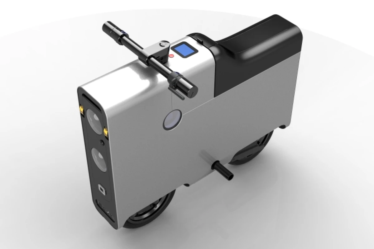 The top view of the BOXX spotlights its "ergonomic design" (Photo: BOXX)